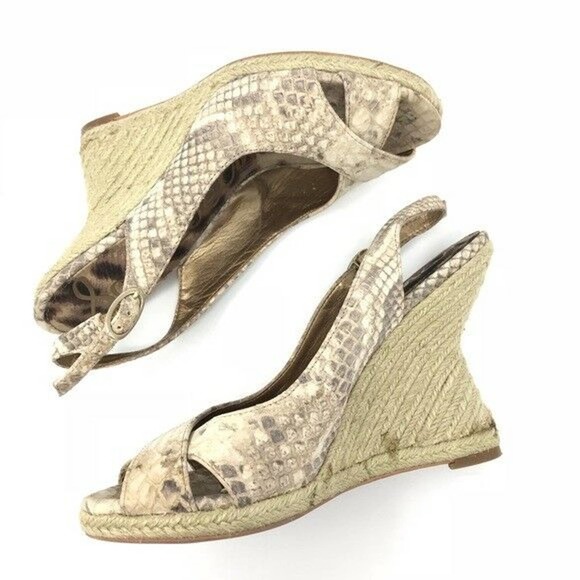 Sam Edelman Arianna Slingback Sandal Cream - Picture 3 of 8